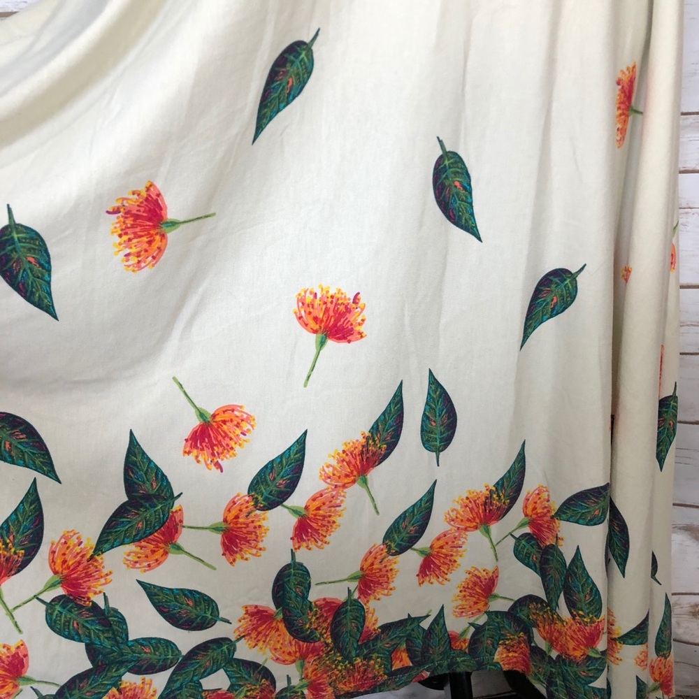 LuLaRoe XXS Boho Dandelion Maxi Skirt EUC